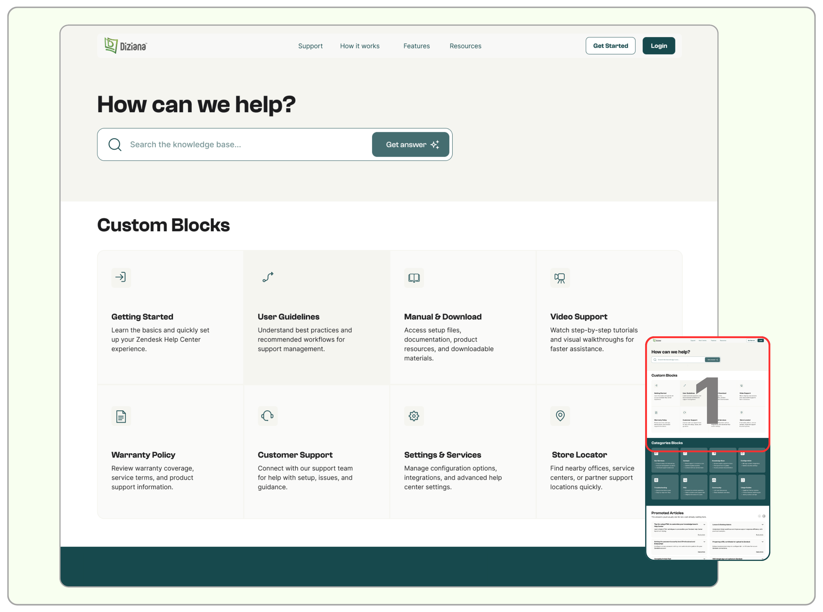最新のZendeskヘルプセンターテーマを用いて、ヘルプセンターをさらに